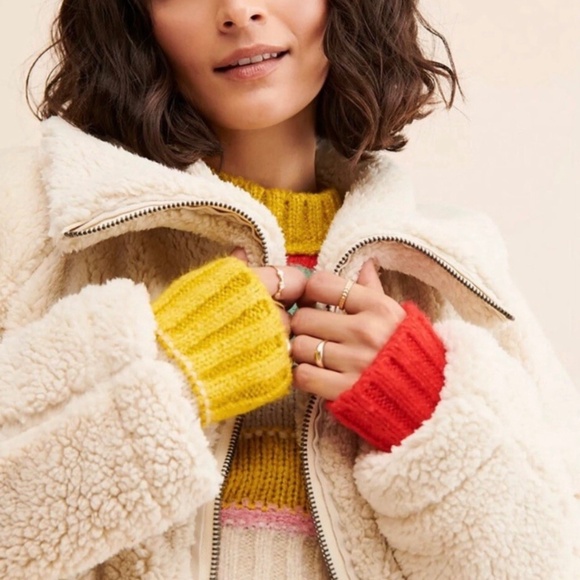 Free People We The Free Raya Cozy Jacket. OVERSIZED. - Picture 2 of 9